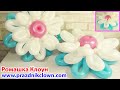 БОЛЬШОЙ красивый ЦВЕТОК из шаров Balloon Flower DIY TUTORIAL