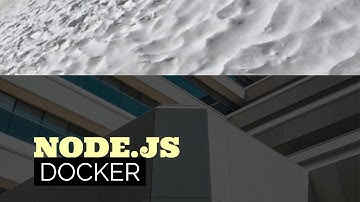 Creating a Docker container for a NodeJs application - Tutorial