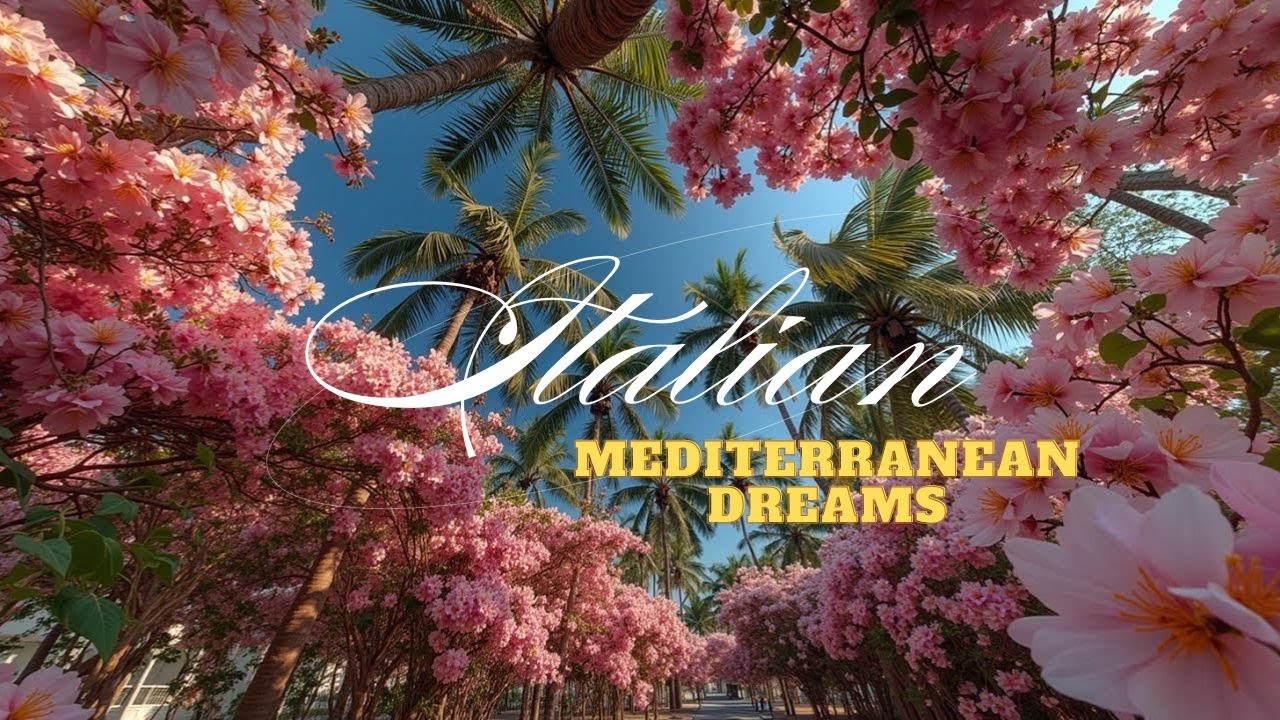 Итальянская музыка для медитации Средиземноморская расслабляющая атмосфера сна звуки природы