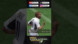 Pro Evolution Soccer 3 PS2 | Ronaldo #pes3 #ps2 #ronaldo #madrid