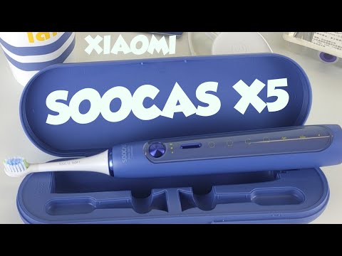 XIAOMI SOOCAS X5 Электрическая ультразвуковая зубная щётка  с Aliexpress -