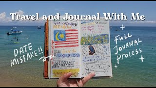 Logging My Dives in a Traveler’s Notebook | Scuba Diving Malaysia Tioman