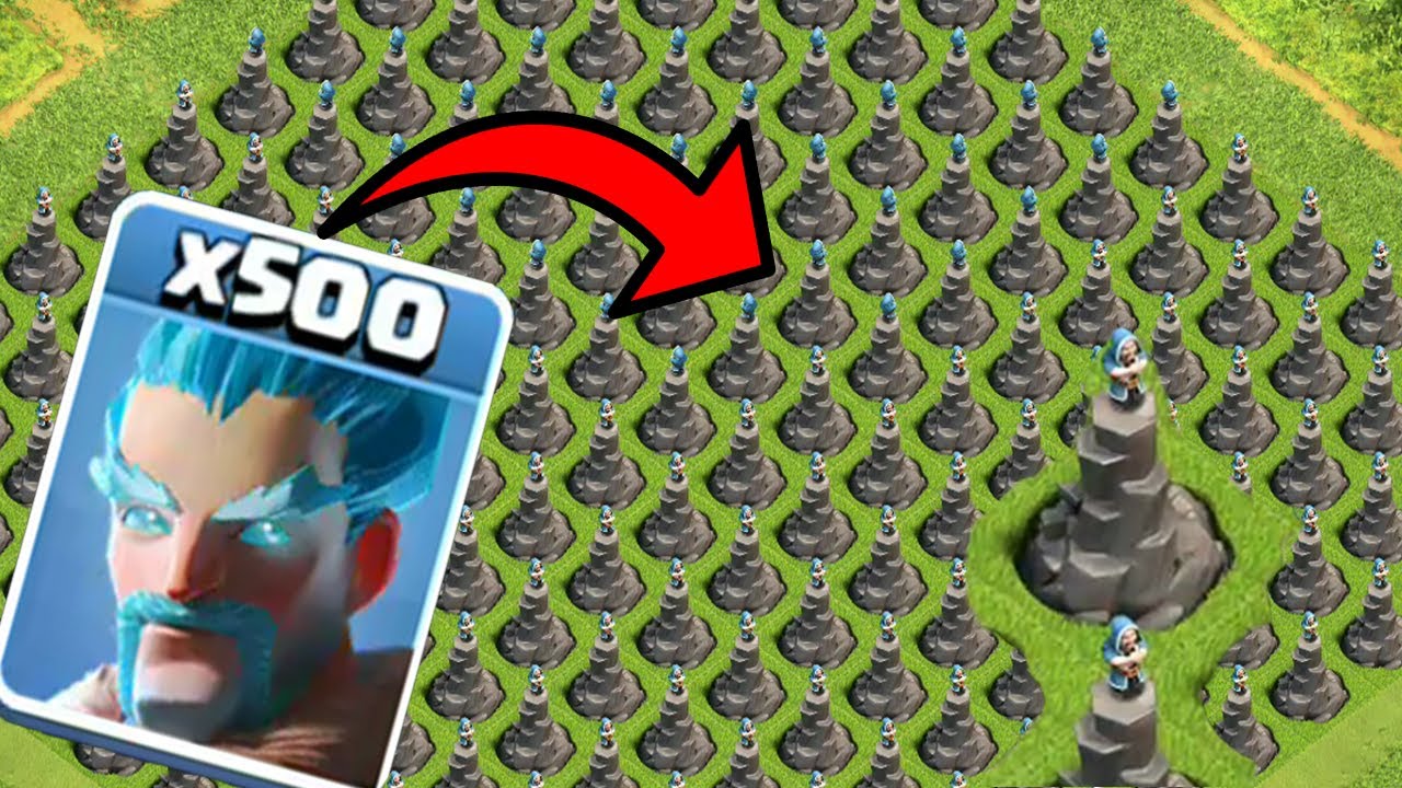 ×300 Wizard Tower VS ×500 ICE Wizard COC Private Server
