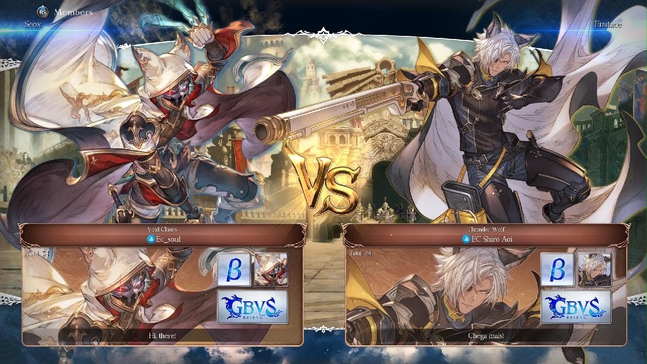 Granblue Fantasy Versus: Rising - Beta: Eustace (ShiroAoi) vs Seox (Soul)