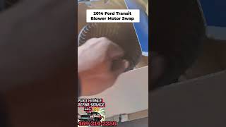 Damaged Ford Transit Connect? Fixing the AC Blower Motor! #shorts