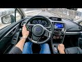 Subaru XV 2021(2.0I-S E-BOXER 150HP) | POV Test Drive #674 Joe Black