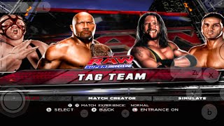 WWE THE ROCK & VADER VS X PAC & KEN SHAMROCK |TAG TEAM MATCH RAW UNIVERSE MODE WWE 13 WII GAMEPLAY screenshot 5