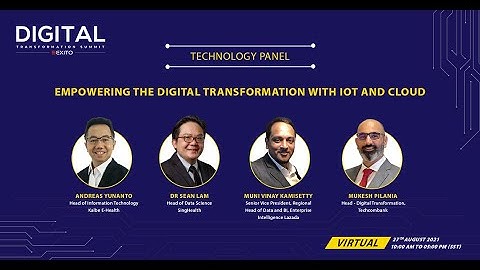 Empowering The Digital Transformation With Iot And Cloud | Panel discussion 4 | Virtual event
