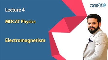 MDCAT Physics Live Lecture 4, Unit no 14, electromagnetism