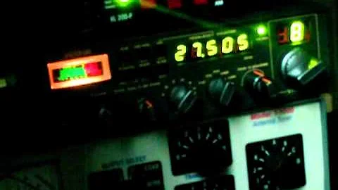 27.505 MHz - 11 meter opening 28 Apr 2012