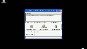 Sobolsoft com How To Use OpenOffice Calc Find and Replace In Multiple Files Software