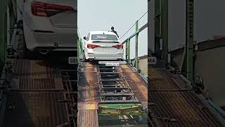 PROSES LOADING IMPORT HONDA CIVIC RS shorts trisuaka truckcarcarrieralltype