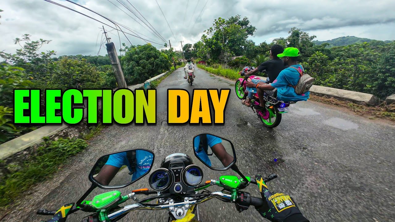 Jamaican Election Day Activities | Bike Life 🇯🇲