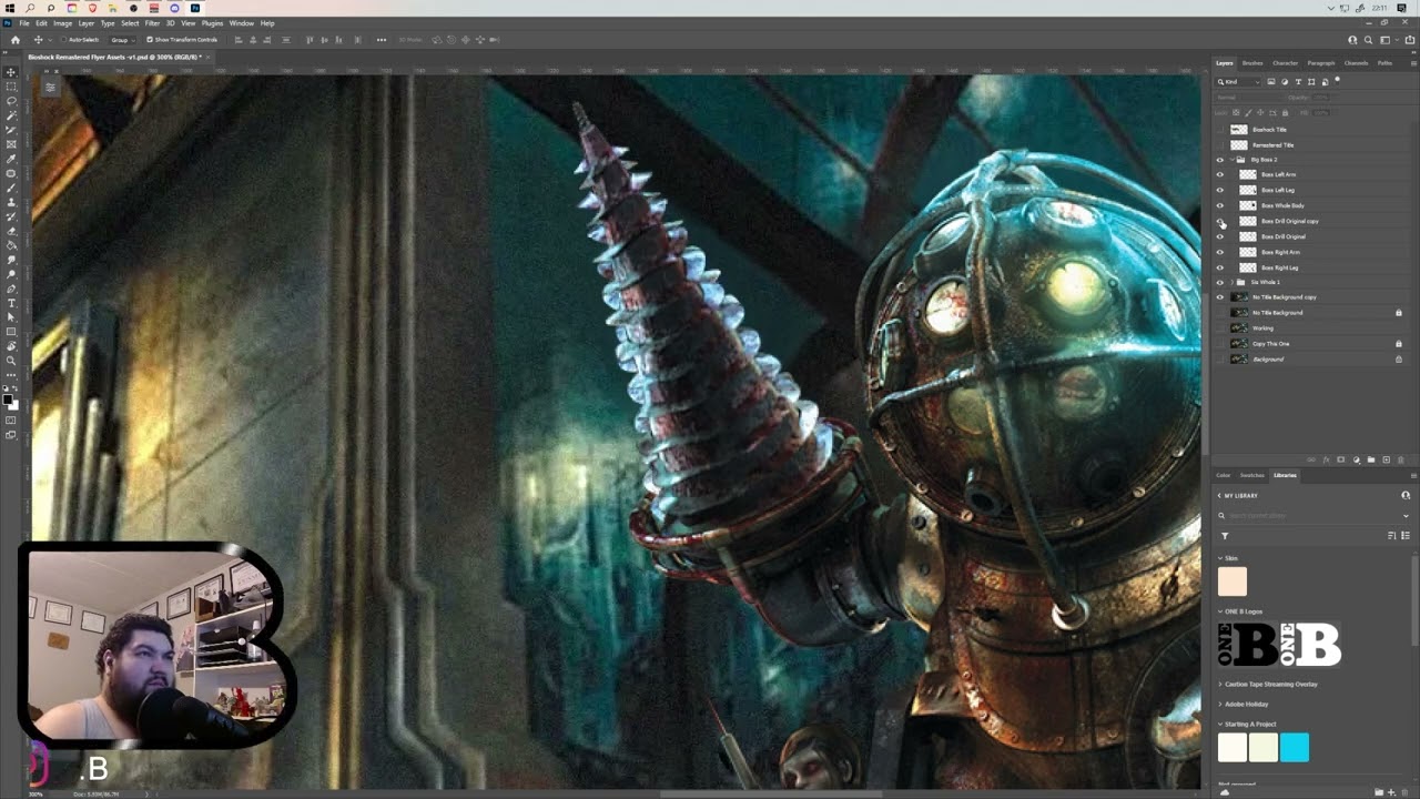 The One B Creates A Bioshock Animated End Screen & Flyer | Episode 2