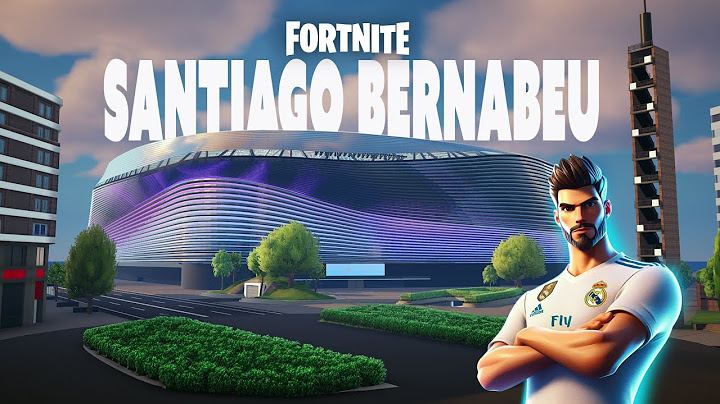 Estoy creando el NUEVO SANTIAGO BERNABEU en FORTNITE
