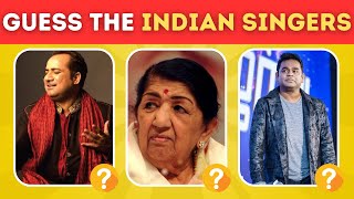 Can you Guess these Indian Singer Quiz | 🎵  Test Your Musical Knowledge 🎼  🎹  🎸 | @RiddleRift538 screenshot 1