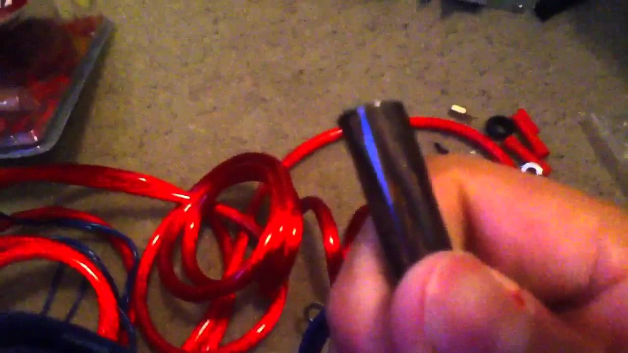How to run Amp wires YouTube