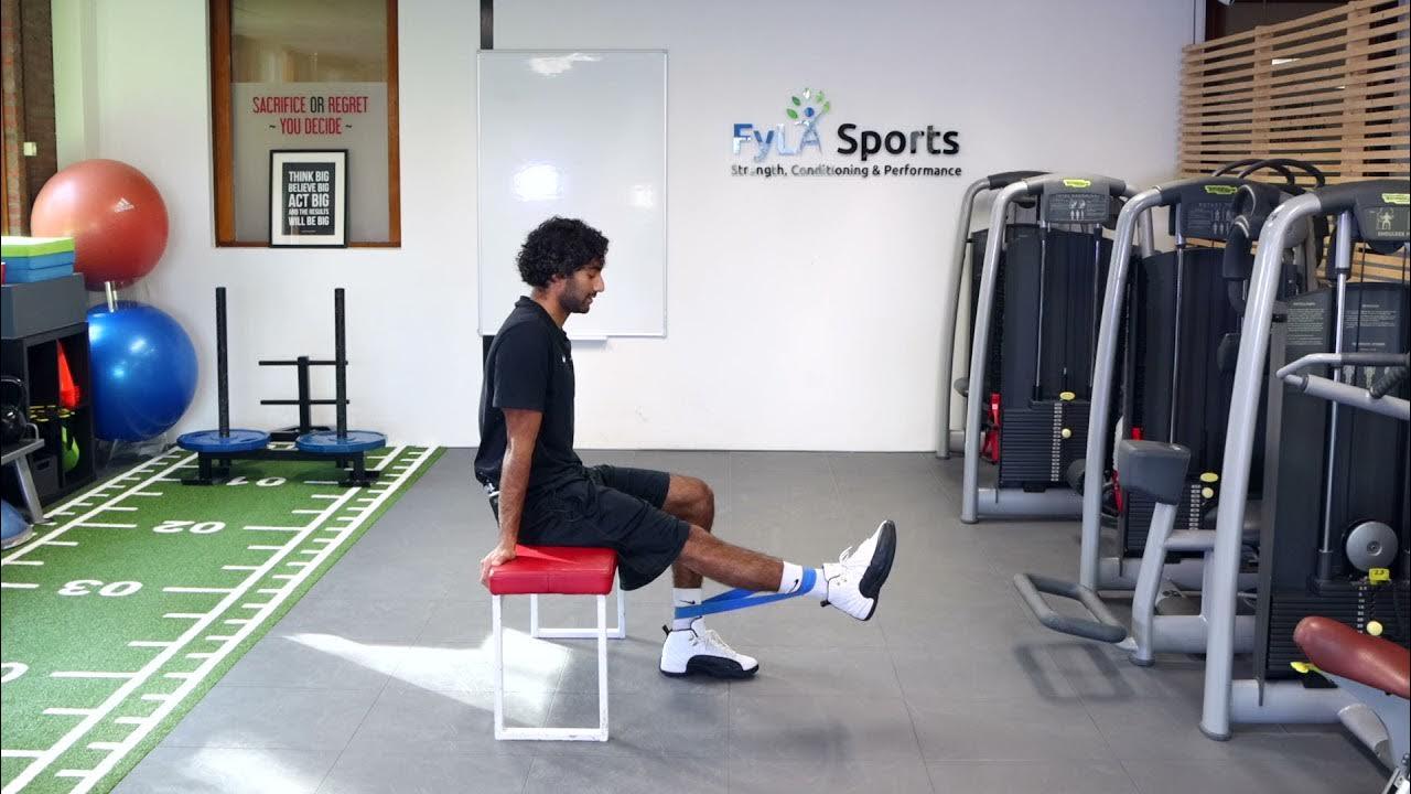 Deep Physio Resisted Knee Extension YouTube