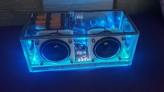 DIY Acrylic Bluetooth Speaker 20w