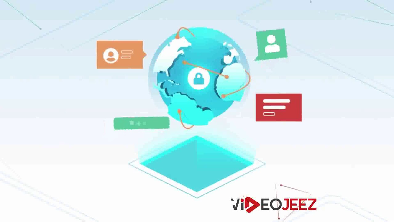 iost BLockChain - Isometric Animated Video