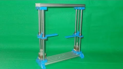 Homemade Laser Plotter 3D Printer DIY XYZ Axis Linear Rail Actuator Slide Guide Frame Router Mill 2