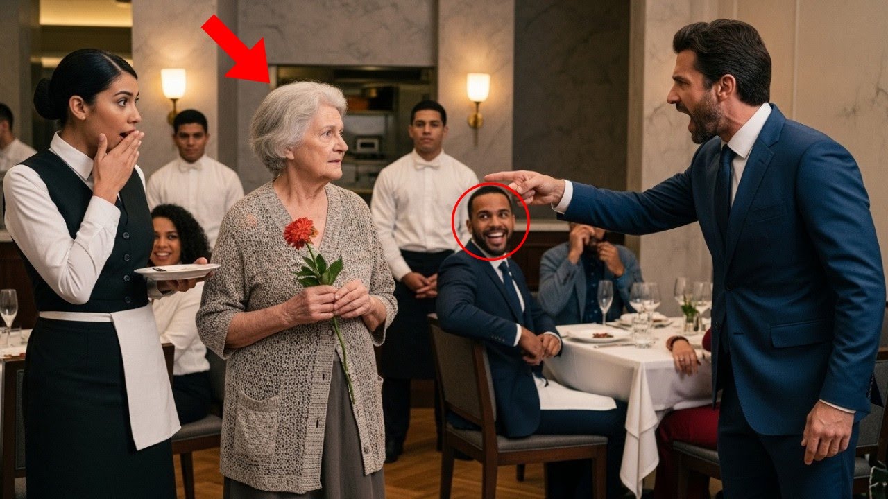 Ospătărița AJUTĂ o bătrână UMILITĂ, fără să știe că e MILIONARĂ… gestul ei șochează pe toți!