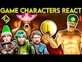 Video Game Characters REACT to Bad &amp; Great Games