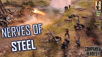 CoH3 2v2 Cast | SirAMovesALot / Dumais (DAK) & Zulu (WM) vs FooKilla (US) & Bismarck (US)