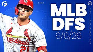 MLB DFS Picks & Strategy for DraftKings & FanDuel (6/6/26)