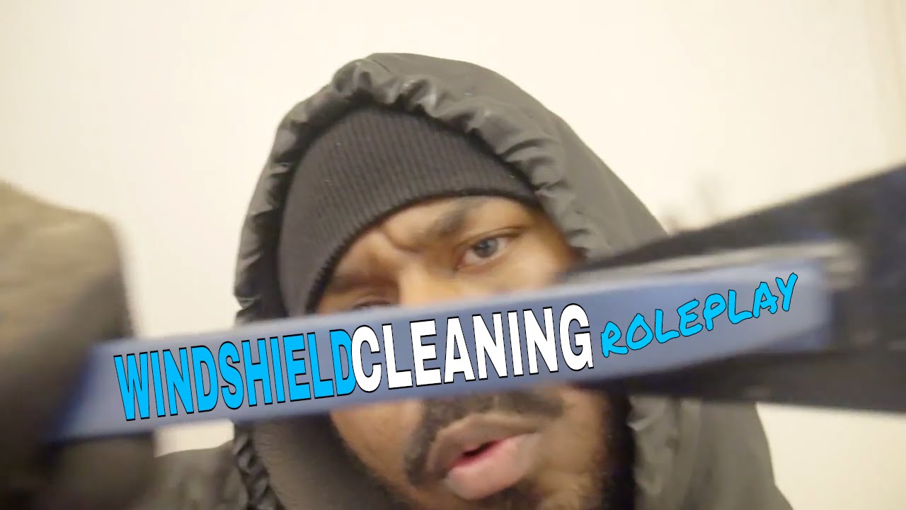 ️ ASMR Windshield Cleaning Roleplay ASMR Window Cleaning (Cleaner) for