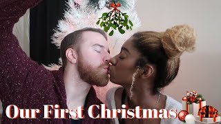 Decorating for our First Christmas Together | Vlogmas Day 1/2