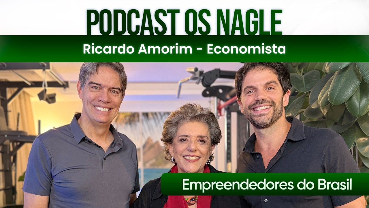 Capa do episódio: Ricardo Amorim: economista