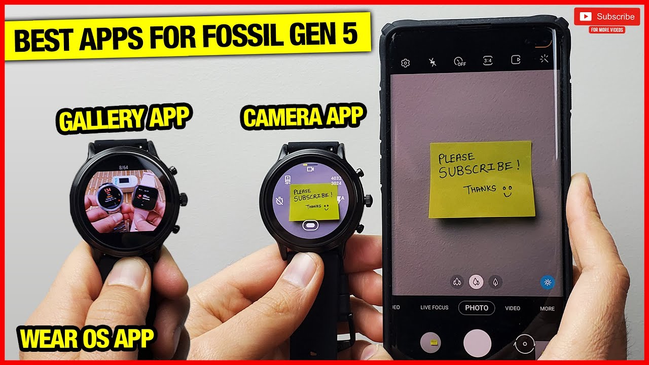 wear os fossil app