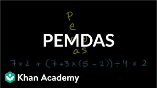 Order Of Operations: PEMDAS | Arithmetic Properties | Pre-Algebra | Khan Academy