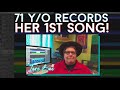 INSPIRING! 71 y/o learns to record!