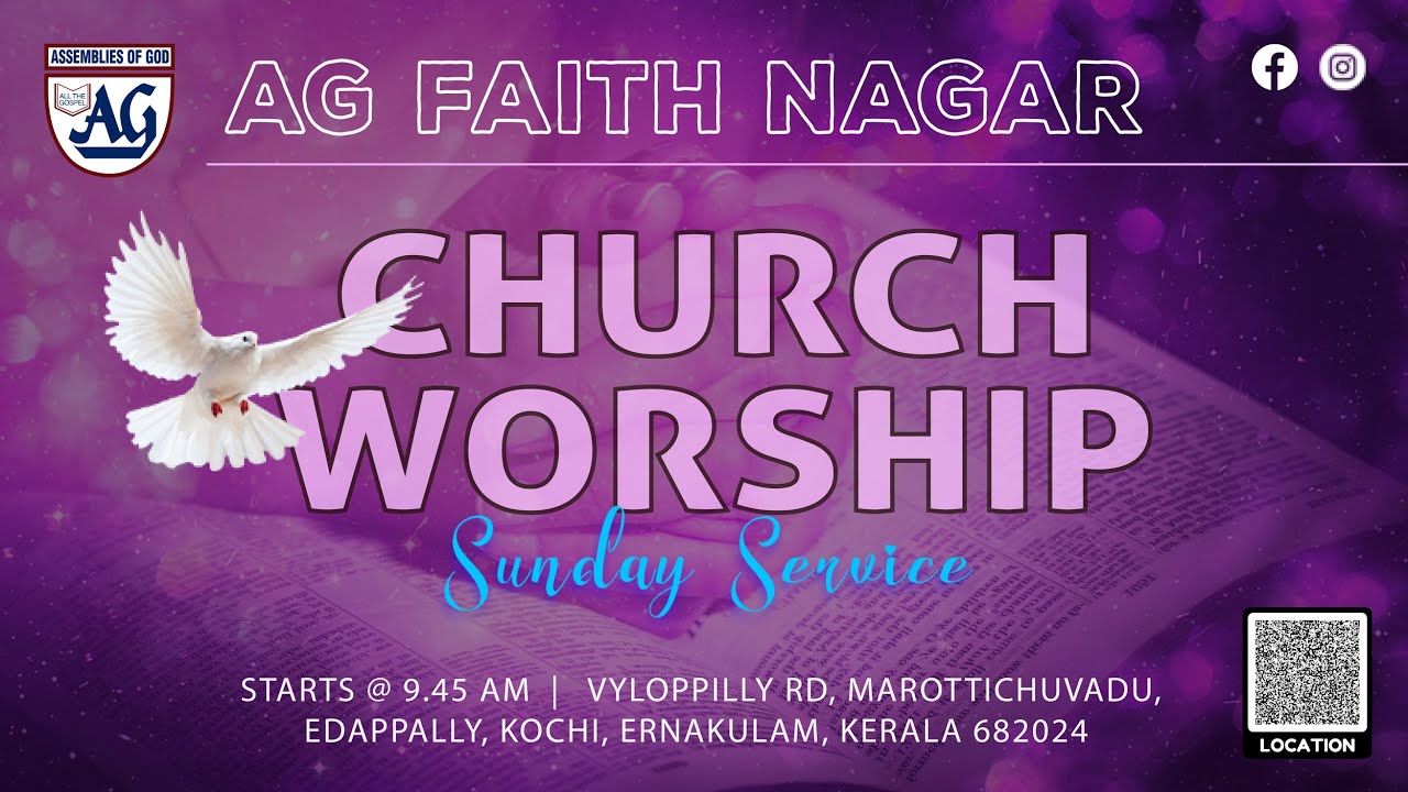 Sunday Service  15-02-2026 / AG - Faith Nagar / Edappally