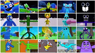 Rainbow Friends 2 All Jumpscares Original Vs Concept Vs Hungry Vs Milkshake