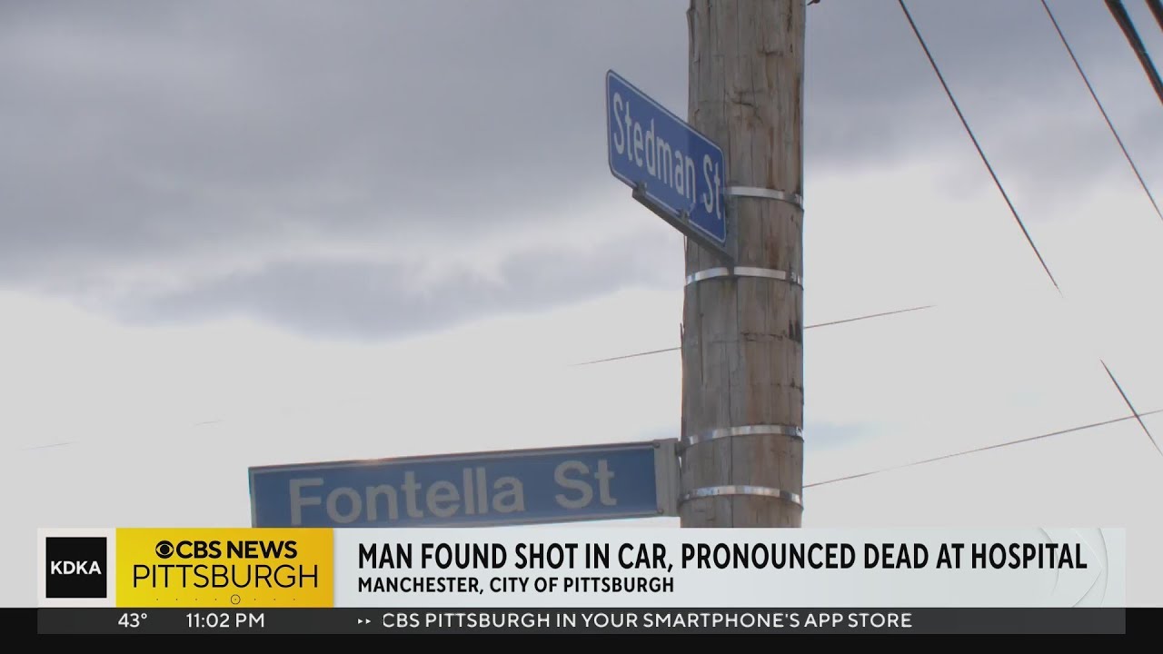 1 man dead after shooting in Pittsburgh's Manchester neighborhood