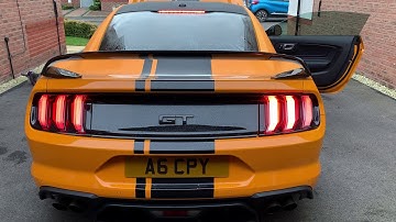 Vland Mustang Sequential Tail Lights Comparison to OEM