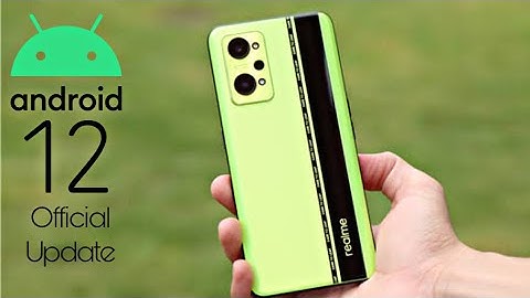 Realme GT Neo 2 Android 12 Official Update