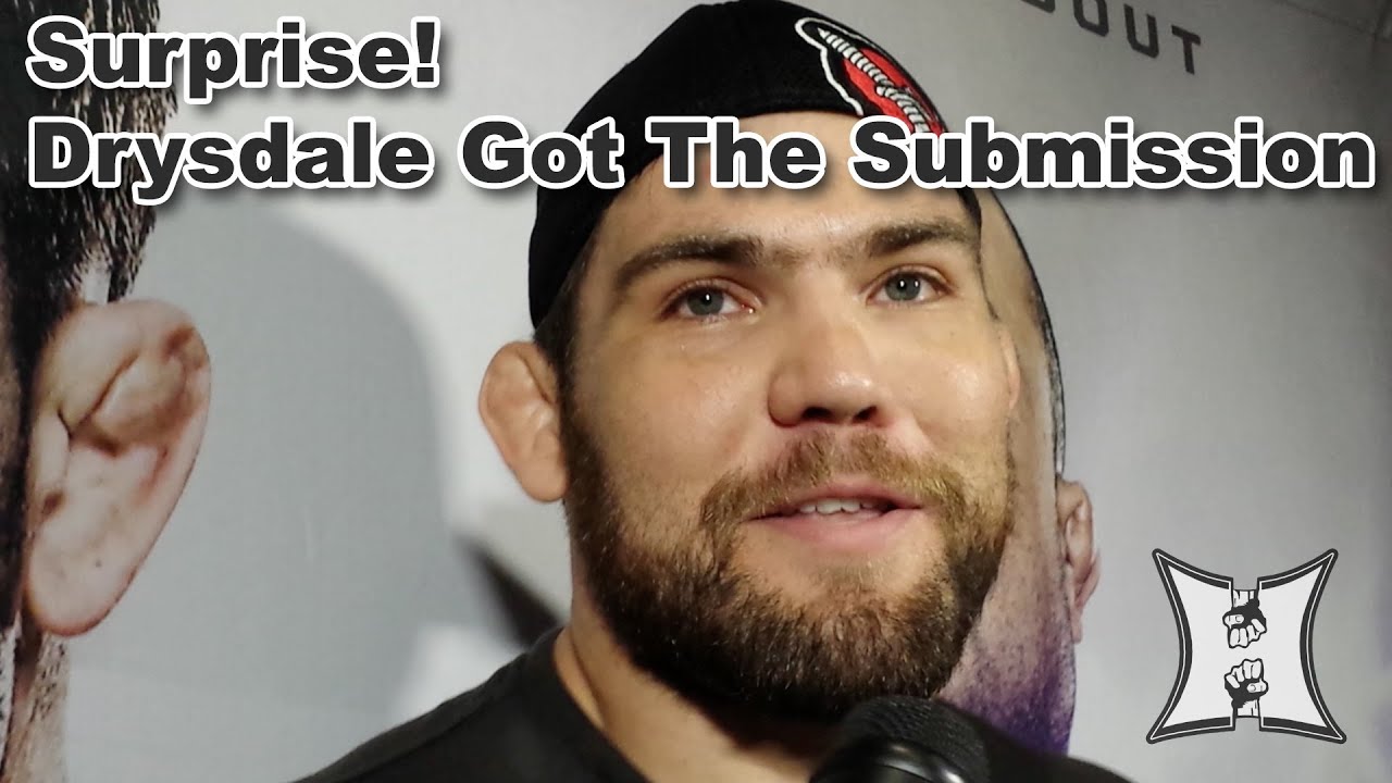 TUF 19 Finale Robert Drysdale On Submission Win In UFC Debut