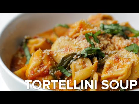 Tortellini Soup  Tasty Recipes