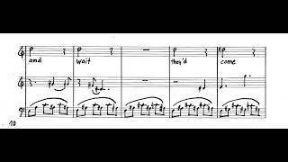 Nikolaus Gerszewski - Id Sit and Wait for Soprano and Piano (2012-17) [Score-Video]