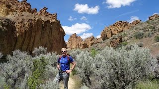 Juniper Gulch Trail - A Hike in Leslie Gulch Oregon May 2015 by Robin Lee9X