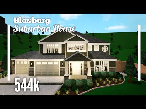 Suburban Family House SpeedBuild | ROBLOX Bloxburg | 544k - YouTube