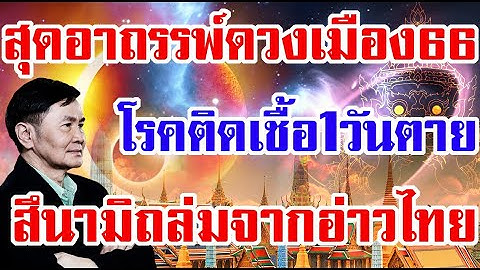 สุดอาถรรพ์ดวงเมืองปี2566 โรคติดเชื้อวันเดียวเสียชีวิต สึนามิแผ่นดินไหวภัยพิบัติยังรุนแรง