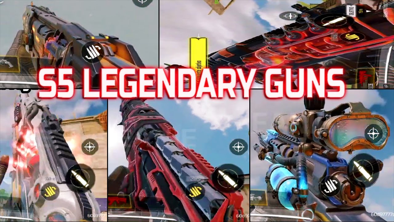 *NEW* LEGENDARY WEAPONS SEASON 5 LUCKY DRAWS CALL OF DUTY MOBILE