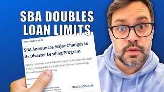 SBA Doubles Disaster Loan Limits