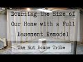 Full Basement Makeover Part 1 | Starting Demo | DIY Home Remodel on a Budget | The Nut House