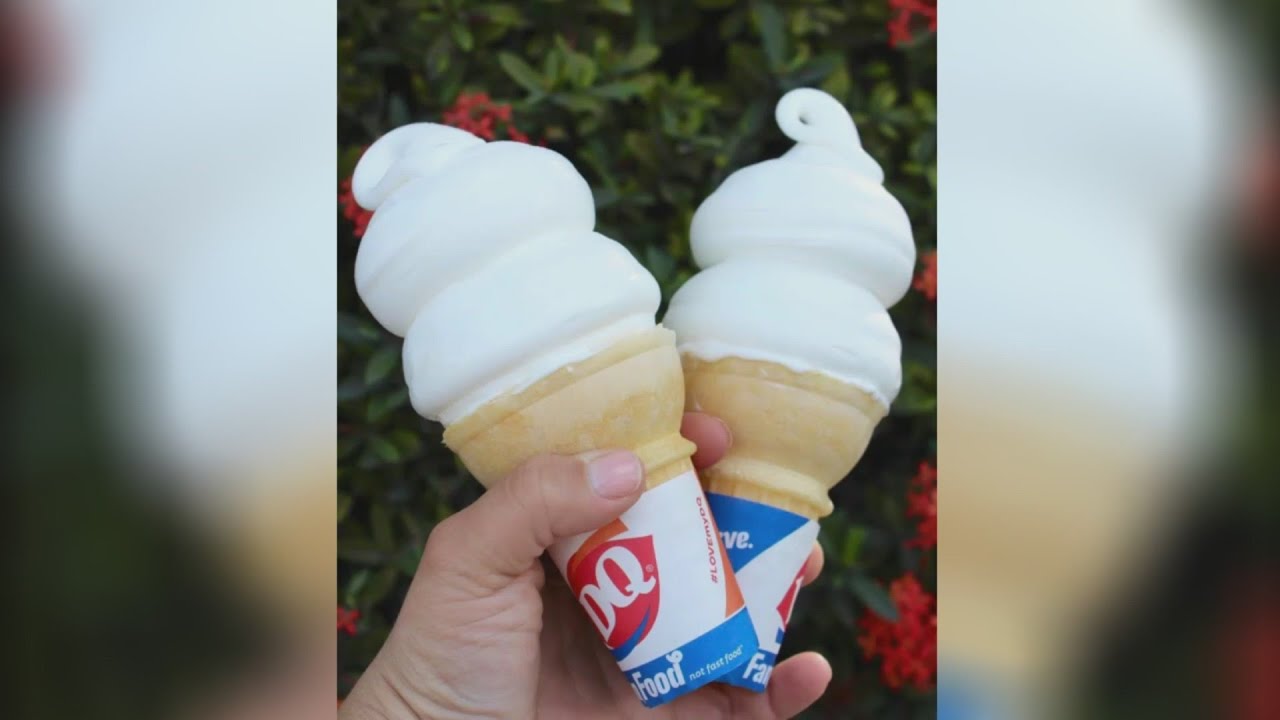 Dairy Queen giving away free ice cream cones on Monday YouTube